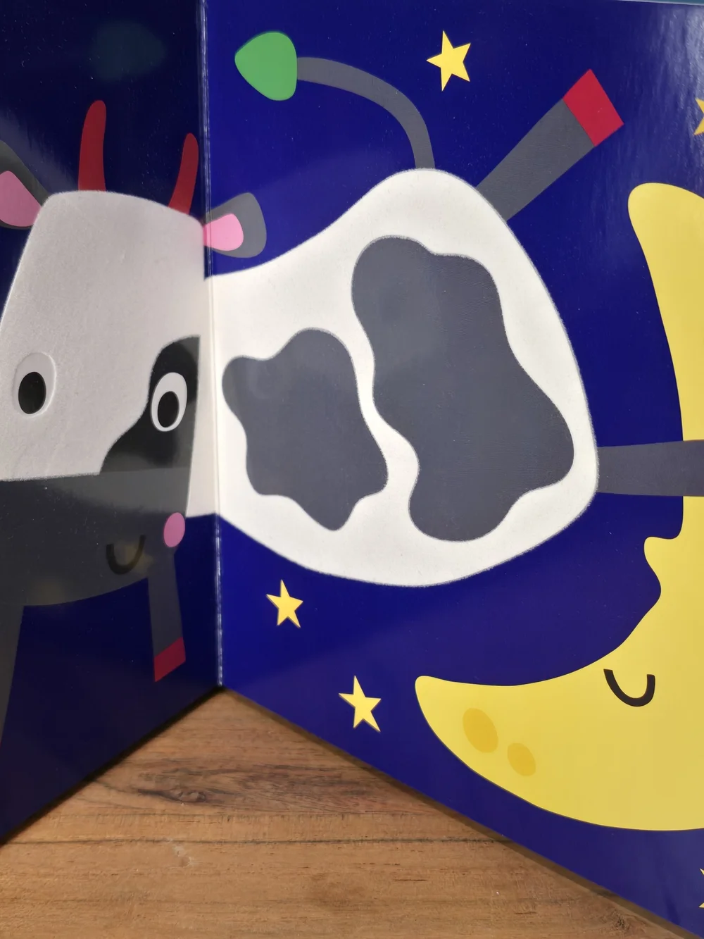 Hey Diddle Diddle Kids Toy Book - Blue Touch And Feel Texture Pages.